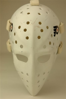 2012 Winter Classic Philadelphia Flyers Alumni Game Bernie Parent Autographed Game Used Fiberglass Goalie Mask